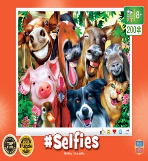 PUZZLES/200PC Barnyard Bestie