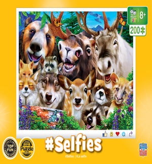 PUZZLES/200PC Woodland Wacky
