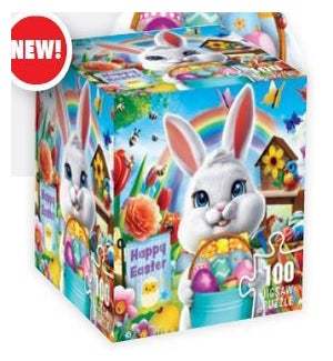 PUZZLE/100pc Easter Garden