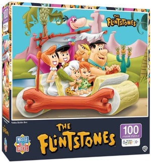 PUZZLES/100pc Flinstones
