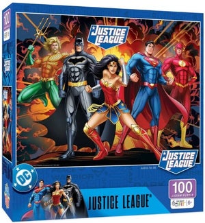 PUZZLES/100pc Justice League