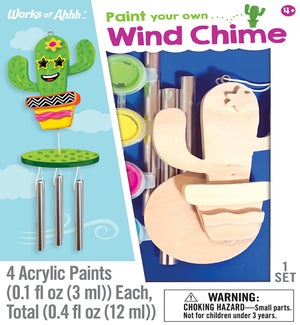 PAINTKIT/Sm Cactus Wind Chime