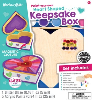 PAINTKIT/Heart Shaped Box