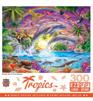 PUZZLES/300PC Tropics Isle