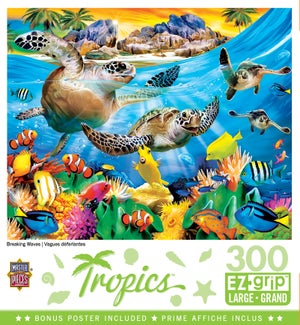 PUZZLES/300PC Tropics Waves