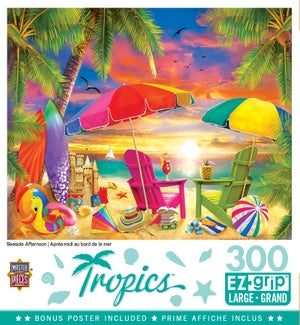 PUZZLES/300PC Tropics Seaside