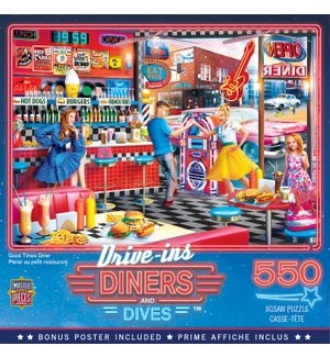 PUZZLES/550PC Good Times Diner