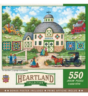 PUZZLES/550PC The Quilt Barn