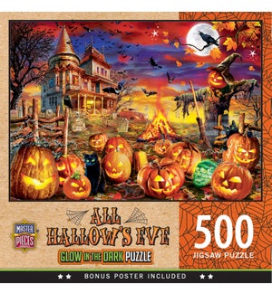 PUZZLES/500PC All Hallow's Eve