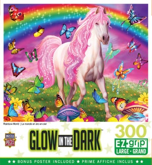 PUZZLES/300PC Rainbow World