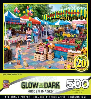 PUZZLES/500PC Corner Market