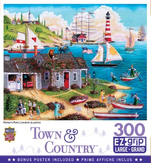 PUZZLES/300PC Town & Country