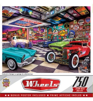 PUZZLES/750PC Wheels-Garage