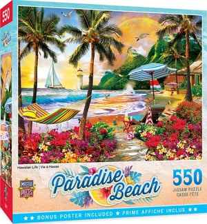 PUZZLES/550PC  Hawaiian Life