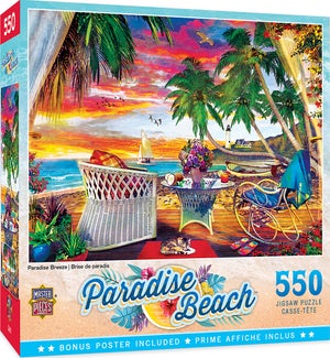 PUZZLES/550PC  Paradise Breeze
