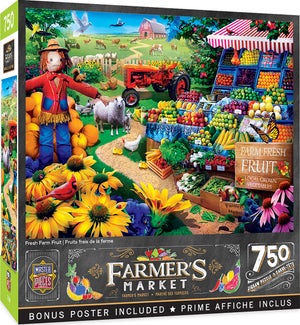 PUZZLES/750PC Fresh Farm Fruit