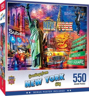 PUZZLES/550PC New York City