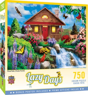 PUZZLES/750PC Floral Falls