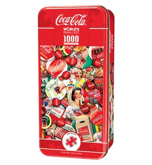 PUZZLES/1000PC Coca-Cola