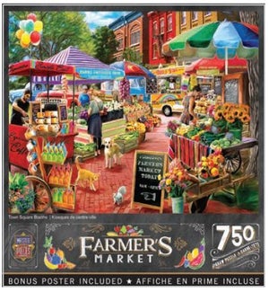 PUZZLES/750PC Twn Sq. Booths