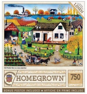 PUZZLES/750PC Peddlar Man
