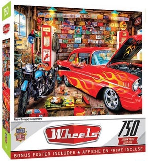 PUZZLES/750PC Retro Garage