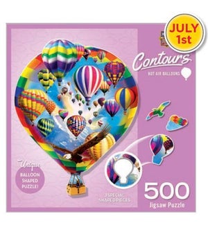 PUZZLES/500PC Hot Air Balloons