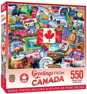 PUZZLES/500pc Canada