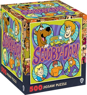 PUZZLES/500PC Scooby-Doo Sq.