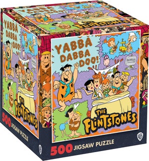 PUZZLES/500PC Flinstones Sq.