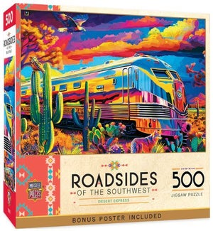 PUZZLES/500pc Deser Express