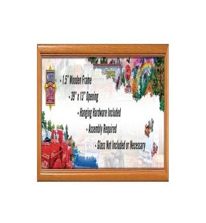 PUZZLES/Wood Frame - Pano