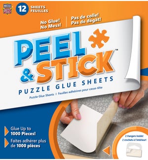 PUZZLES/Peel Stick Glue Sheets