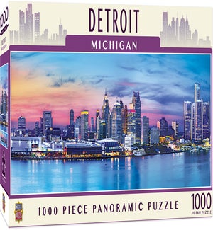 PUZZLES/1000PC Detroit