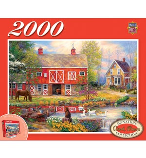 PUZZLES/2000PC Country Living