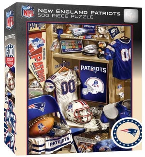 PUZZLES/500PC Patriots Locker