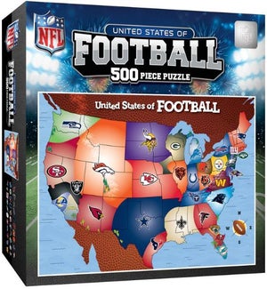 PUZZLES/500pc NFL League Map