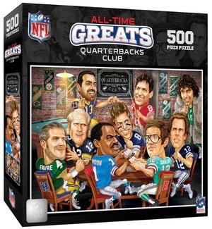 PUZZLES/500pc Quarterbacks