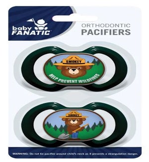 PACIFIERS/2-pk Smokey the Bear