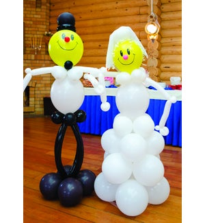 WD/Balloon Groom and Bride