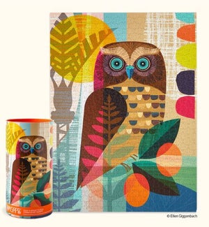 PUZZLE/1000PC Ruru Owl