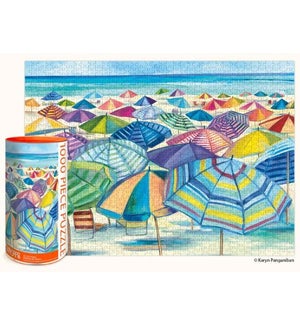PUZZLE/1000PC Umbrella Beach