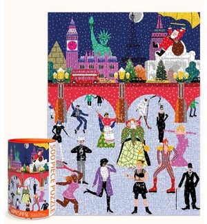 PUZZLE/500PC Icons on Ice