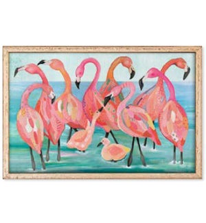 FRAMEDART/Flamingo Beach