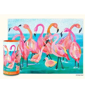 PUZZLE/1000PC Flamingo Beach
