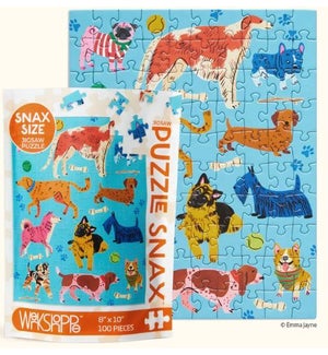 PUZZLE/100PC Pooches Playtime