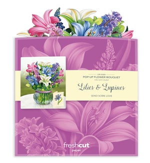 POPUP/Lilies & Lupines