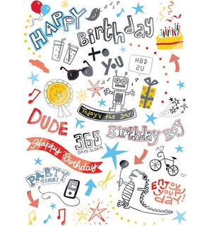 CBD/Happy Birthday Doodle