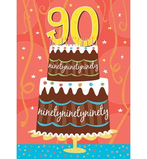 ABD/90 Birthday Cake