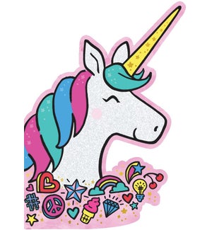 CBD/Glittery Birthday Unicorn